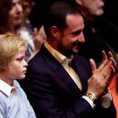 24 January: Crown Prince Haakon attends artist gala in support of Haiti at the Norwegian Opera House (Photo: Christian Thomassen, Scanpix)